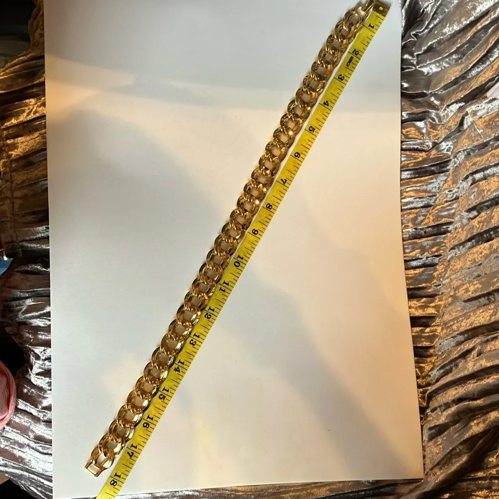 Faux Gold Necklace Lot of 5 - Picture 4 of 10